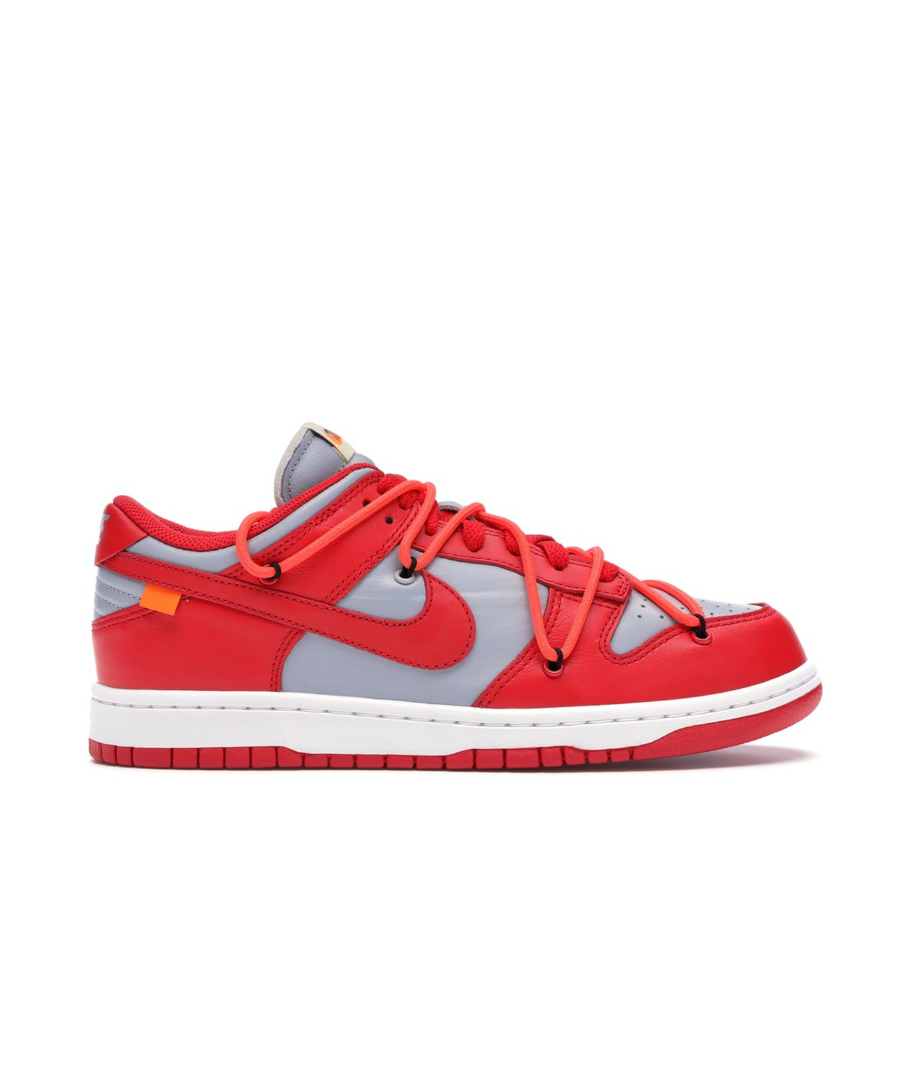 Dunk Low Off White University Red