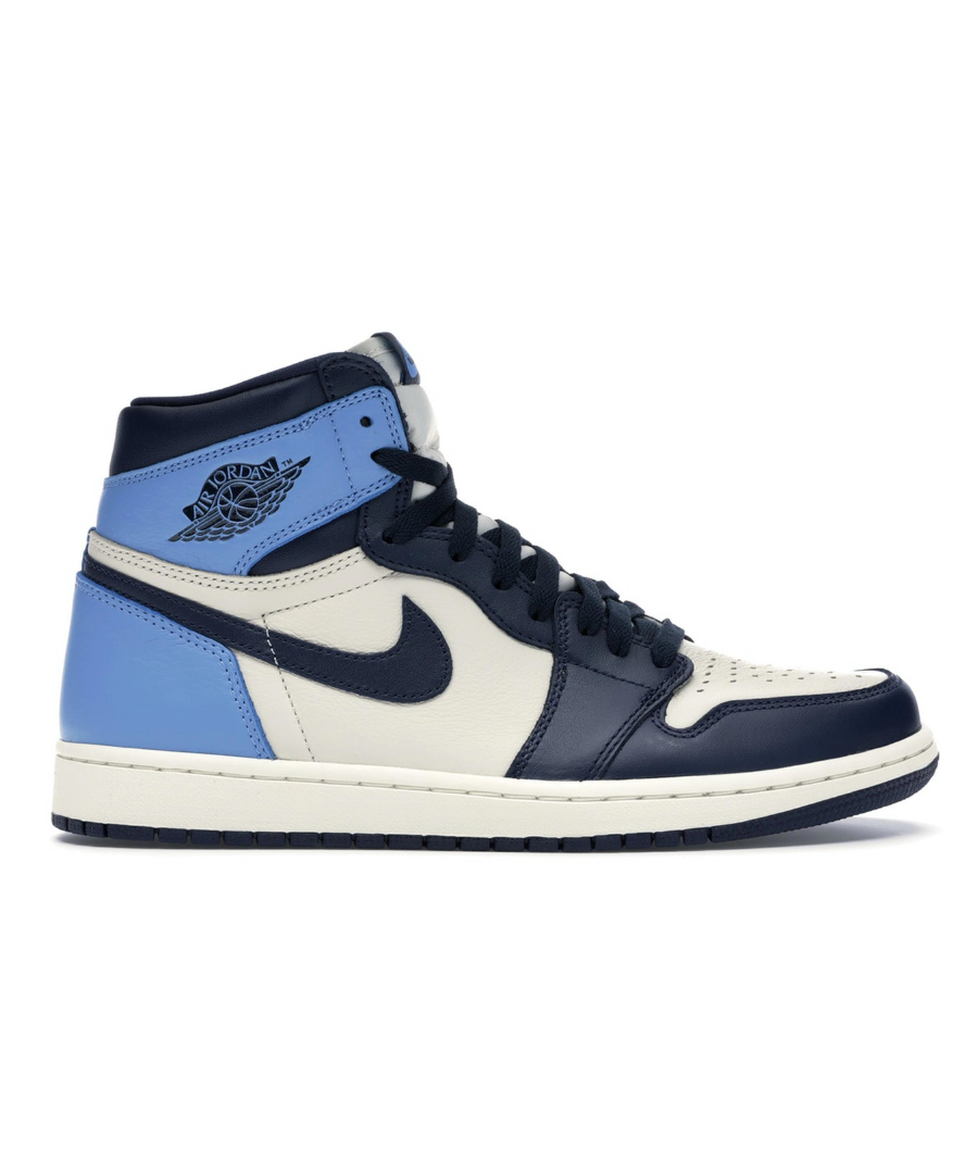 Jordan 1 Retro High Obsidian UNC