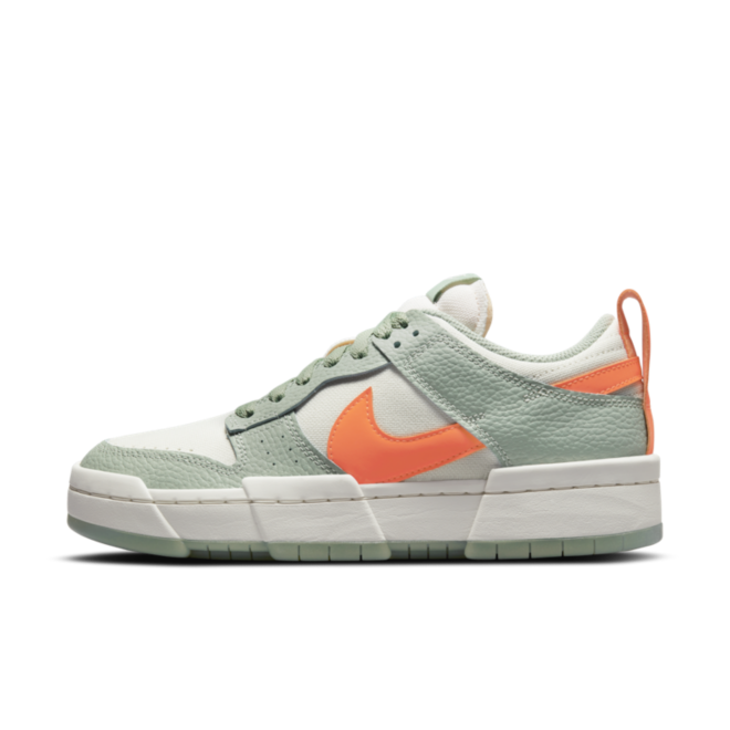 NIKE DUNK LOW DISRUPT - SEA GLASS / CRIMSON