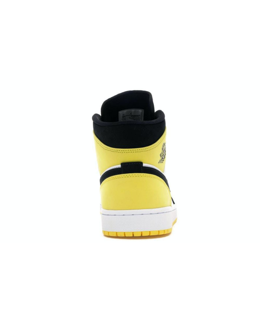 Air Jordan 1 Mid Yellow Toe Black