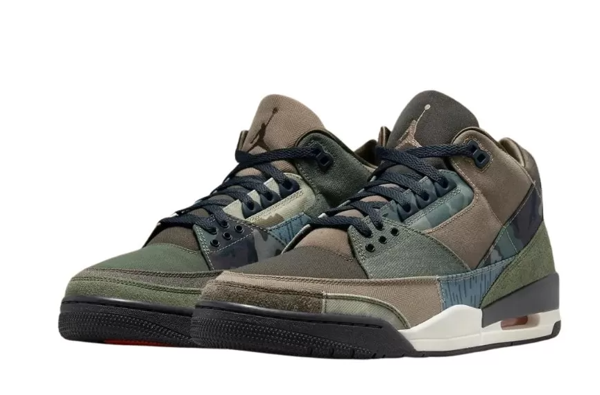 Air Jordan 3 Retro Patchwork Camo