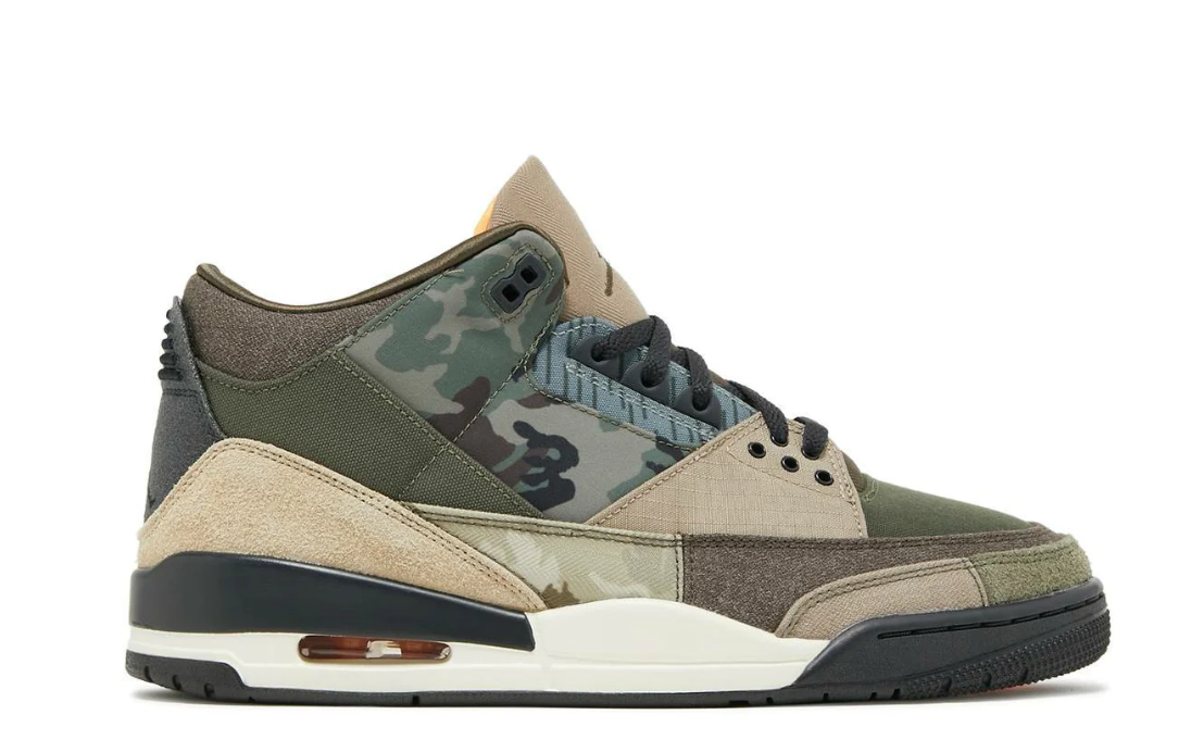 Air Jordan 3 Retro Patchwork Camo