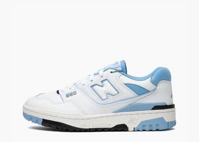 New Balance 550 UNC White University Blue