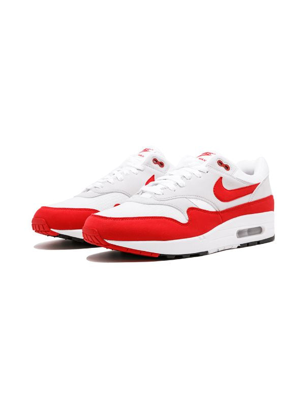 Air Max 1 Anniversary "White/University Red"