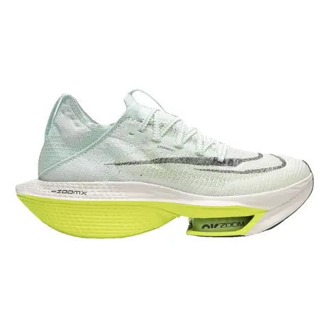 Air Zoom Alphafly Next 2 Mint Blue and lumo Yellow Sole