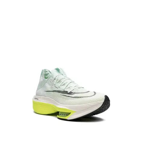 Air Zoom Alphafly Next 2 Mint Blue and lumo Yellow Sole