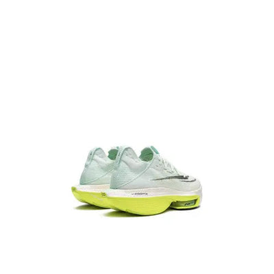 Air Zoom Alphafly Next 2 Mint Blue and lumo Yellow Sole