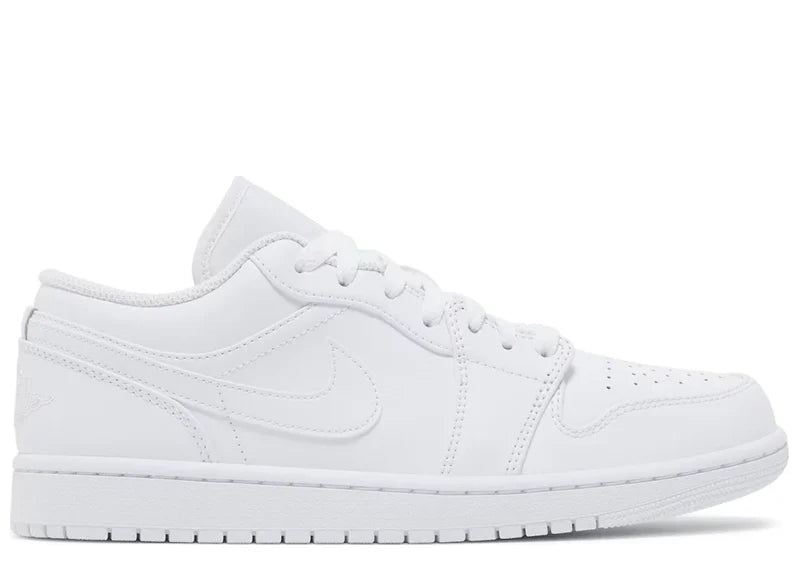 JORDAN 1 LOW TRIPLE WHITE (2022)