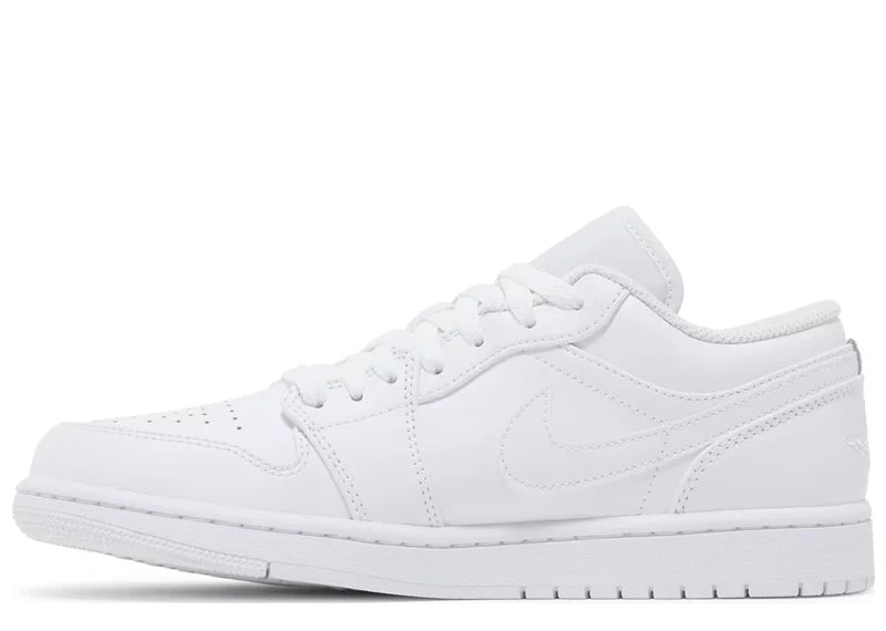 JORDAN 1 LOW TRIPLE WHITE (2022)