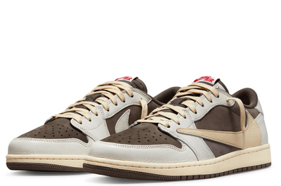 JORDAN 1 RETRO LOW OG SP TRAVIS SCOTT REVERSE MOCHA (Defects)