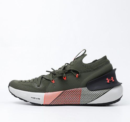 Under Armour HOVR Phantom 3 Green Army Sepatu