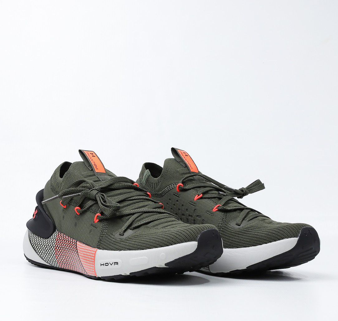 Under Armour HOVR Phantom 3 Green Army Sepatu