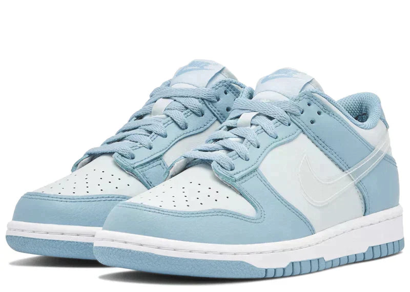 DUNK LOW CLEAR BLUE SWOOSH